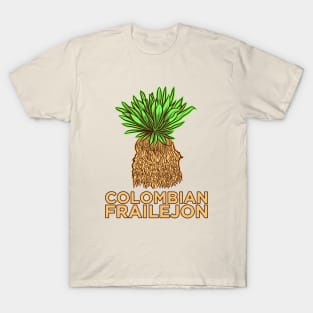 Colombian South american andean Frailejon plant art T-Shirt